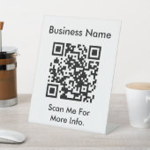独自のQRコードテンプレートの作成 台座サイン (インサイチュ)