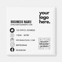 独自のQRコードビジネスロゴソーシャルメディアIDの作成