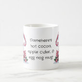 独自のRegalペパーミントクリスマス格言の作成 モーフィングマグカップ (中央)