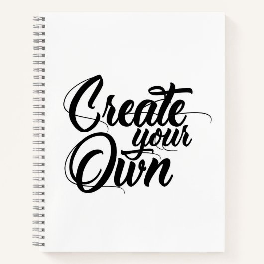 独自のSketchbookノートブックの作成 ノートブック (正面)