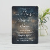 独自のSmokey Blue Fireworksの作成 招待状 (スタンド正面)