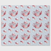 独自のTeaポットの作成 ラッピングペーパー (フラット)