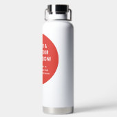 独自のThor Copper 32oz真空絶縁を作成 ウォーターボトル (背面)