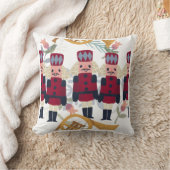 独自のTin兵士と角を作成すフランスのる クッション (ブランケット)