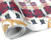 独自のTin兵士と角を作成すフランスのる ラッピングペーパー (ロールコーナー)