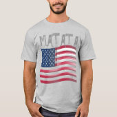 独自のUSAの作成Hakuna Matata Tシャツ (正面)