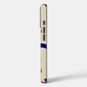 独自のUSAを作成する美しい素晴らしいハート Case-Mate iPhoneケース (裏面 / 左)