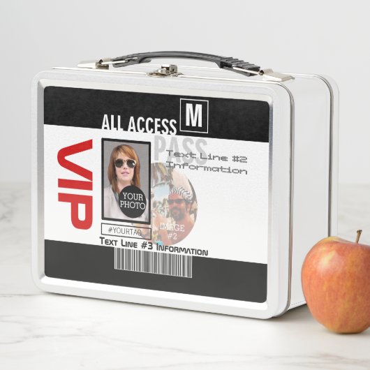 独自のVIPパスを作成する8つのパーソナライズ方法 メタルランチボックス (インサイチュ)