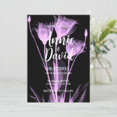 独自のX線フラワートリオの結婚作成 招待状 (スタンド正面)