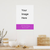 独自のZazzleテンプレートカスタマイズを作成 ポスター (キッチン)