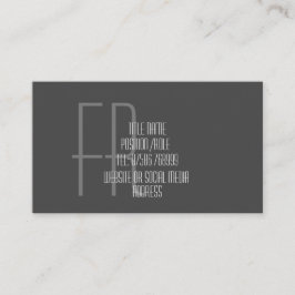 独自またはドロップの波紋スプラッシュ名刺 名刺