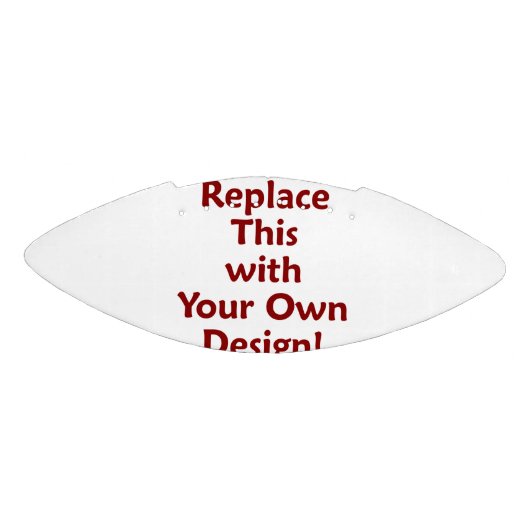 独自パーソナライズされたのカスタムDIYテンプレート アメリカンフットボール (パネル)