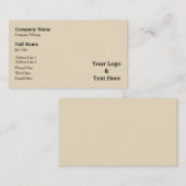 独自パーソナライズされたのロカスタムゴと文字 名刺 (正面/裏面)