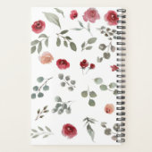 独自パーソナライズされたの写真の作成プランナー プランナー手帳 (裏面)