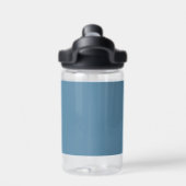 独自空白のの作成 – グレーブルー ウォーターボトル (背面)