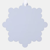 独自空白のの紙の作成 オーナメントカード (裏面)