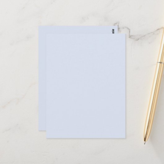 独自空白のの紙の作成 ポストカード (正面/裏面インサイチュ)