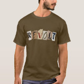 独裁者に反旗を翻せ Tシャツ (正面)