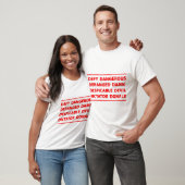 独裁者ドナルドに反抗する Tシャツ (ユニセックス)