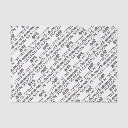 独身で最もドラマチックな季節 薄葉紙 (正面)