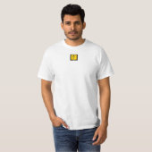 独身ので広い生命ロゴ Tシャツ (正面フル)