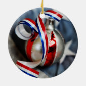 独身ので愛国心が強いオーナメント セラミックオーナメント (裏面)