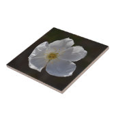 独身ので白い花 タイル (側面)