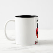 独身のなてんとう虫 ツートーンマグカップ (左)