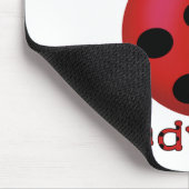 独身のなてんとう虫 マウスパッド (コーナー)