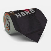 独身のなイメージの写真のおもしろいな首のタイの灰色の背景 ネクタイ (ロール)