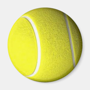 独身のなテニス・ボールのスポーツ マグネット