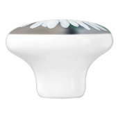 独身のなデイジーの花の陶磁器のノブ セラミックノブ (側面)