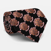 独身のなバスケットボールのコーチのスポーツ ネクタイ (ロール)