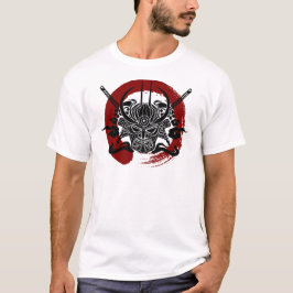 独身のな武士のEnsoの血の円 Tシャツ