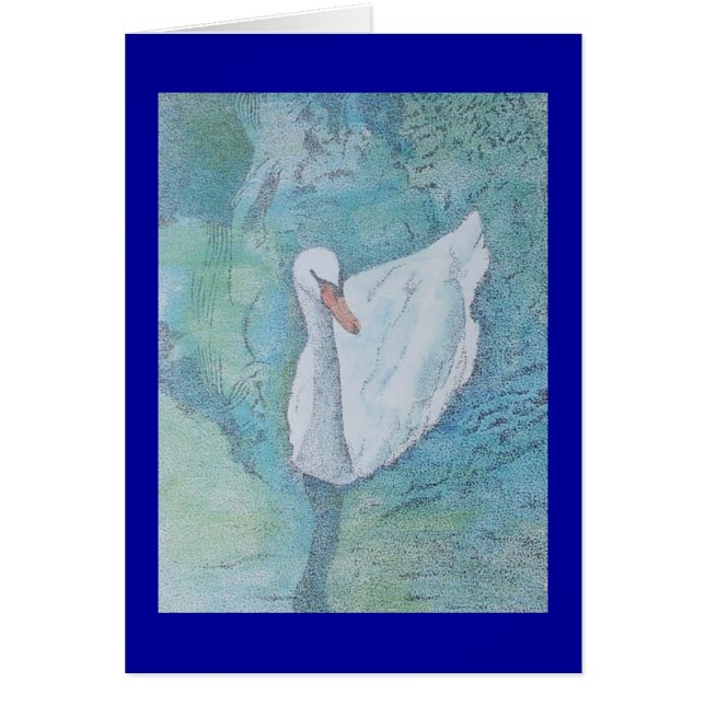 独身のな白鳥 (正面)