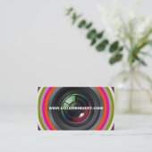 独身のな目の位置1の名刺 名刺 (スタンド正面)