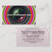 独身のな目の位置1の名刺 名刺 (正面/裏面)