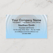 独身のな目の位置4の名刺 名刺 (裏面)