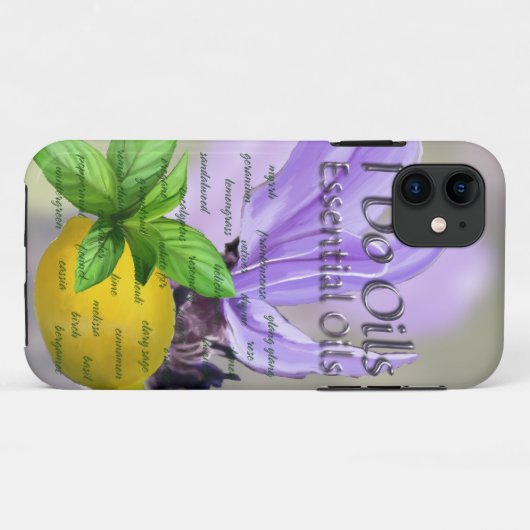 独身のな精油 Case-Mate iPhoneケース (裏面(横))