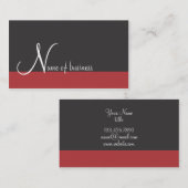 独身のな色のストライブ柄の底名刺 名刺 (正面/裏面)