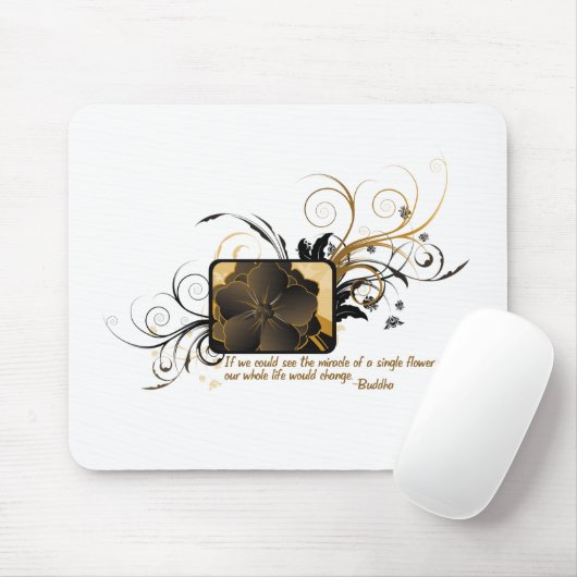 独身のな花仏 マウスパッド (マウス)