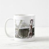 独身のな鎖および真珠 コーヒーマグカップ (左)