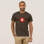 独身のなTudorは上がりました Tシャツ (正面フル)