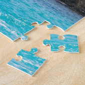 独身のイルカ跳躍 ジグソーパズル (側面)