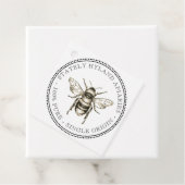 独身のオリジンハニー製品連絡情報メッセージカード フェイバータグ (インサイチュ)