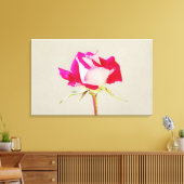 独身のバラアート写真プリント キャンバスプリント (インサイチュ (リビング))