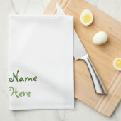 独身のパーソナライズされたFrog – キッチンタオル (四つ折り)