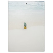 独身のビーチのパイナップル クリップボード (裏面)