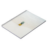 独身のビーチのパイナップル ノートブック (左側)