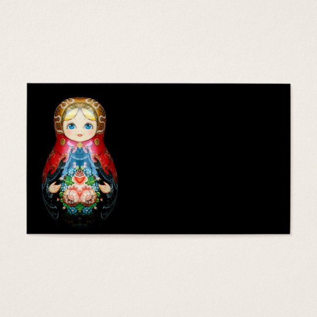 独身のロシアの人形 (正面)